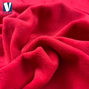 Factory wholesale 100% polyester 300gsm DTY PD two side brush one side antipilling polar fleece for jacket blanket pants beanie