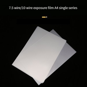 Película de exposición fotosensible, plástico Pvc <span class=keywords><strong>transparente</strong></span> para hacer estampillas fotosensibles - Product Image 5