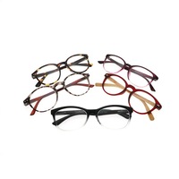 Lunettes de lecture tendance en gros, lunettes de lecture en plastique PC de qualité pour femmes, lunettes de lecture bon marché en plastique pour hommes et femmes +25-400