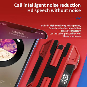 K26 Nhỏ Mát Mẻ Thiết Kế Mỏng Độ trễ Thấp Không Dây Chơi Game Earbuds Headphone Với Sạc Trường Hợp Được Xây Dựng Trong Mic Kép Trò Chơi Chế Độ Âm Nhạc - Product Image 6