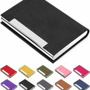 Estuche para Tarjetas de Visita y Crédito de Acero Inoxidable con Logotipo Personalizado en Oro y Plata, en Oferta - Product Image 5