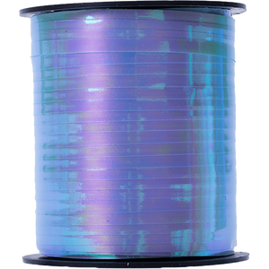 Decoraciones Redondas de Plástico Reutilizables Iridiscentes Azules para Fiestas, 450M, para Cumpleaños, Uso en Interiores - Product Image 1