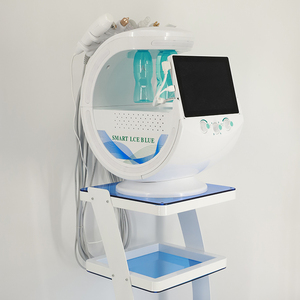 Máquina Facial Inteligente 7 en 1, Portátil, con Hidrodermoabrasión y Peeling Acuático, Color Azul Hielo - Product Image 4
