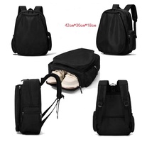 Tas Ransel Raket Ringan Custom OEM dengan Kompartemen Sepatu, Tas Olahraga Multifungsi untuk Perlengkapan Badminton & Tenis