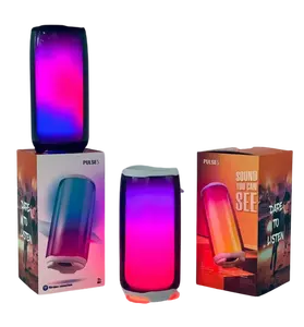 2024 GRB wireless speaker Pulse 5 Music Dazzle Sound Atmosphere Light Subwoofer Wireless bluetooth Pulse 5 Speaker