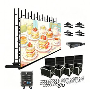 Pantalla LED Gigante para Interiores y Exteriores, Resistente al Agua, de 500x1000mm, para Alquiler, Pantalla de Video de Alta Luminosidad para Escenarios - Product Image 5