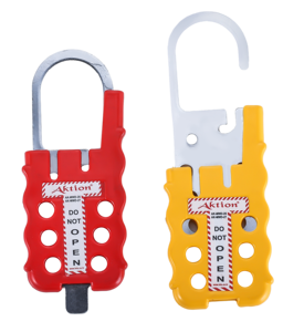 Dispositif de verrouillage pour vanne papillon avec trous de verrouillage correspondants, capacité multi-verrouillage pour 12 cadenas, isolation de sécurité, étiquetage de sécurité - Product Image 1