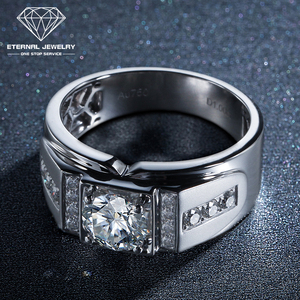 Anillo de boda personalizado de diamante Natural, oro de 10k, 14k, 18k, 24k, chapado en oro, blanco, amarillo, rosa, rojo, <span class=keywords><strong>1</strong></span>, 2, 3, 4, <span class=keywords><strong>5</strong></span>, 6 quilates, moissanita - Product Image 4