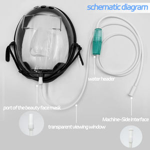 Masker Penyerap Hidrogen untuk Wajah, Masker Kecantikan Anti-Kerut dengan Inhalasi Hidrogen untuk Mesin Inhalasi Hidrogen - Product Image 4