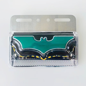 Multi colori <span class=keywords><strong>Bat</strong></span> tipo 24V LED avviso indicatore di direzione indicatore di direzione luci di posizione laterali per camion universali rimorchio - Product Image 6