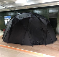 Tente demi-boule pour pique-nique de groupe, Camping, tente d'extérieur, fabricant personnalisé, grande famille, tente hémisphère