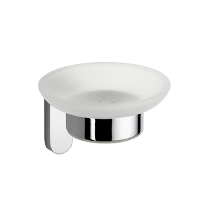 Toilet Glass Soap Dish Holder Brass Bath Soap Box Wall Mounted Kitchen Soap Dispenser Stainless Steel Bathroom Accessories