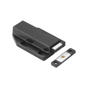 Amortiguador de rebote para puertas de armario, tipo botón magnético, diseño minimalista, material plástico moldeado por inyección - Product Image 1