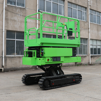 Dernière usine 6m 8m 10m 12m 14m plate-forme élévatrice d'échafaudage électrique pliable automotrice élévatrice à ciseaux de nivellement automatique