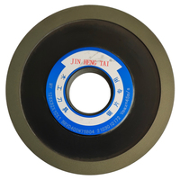 Disque abrasif diamanté à liant résineux, meule à rainurer en V Hebei, pour lame de scie, angle de face, machine manuelle, haute dureté MY
