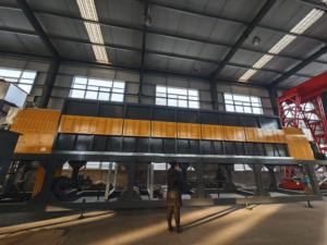 Horno Industrial de Calcinación de Grafeno con Motor, Horno Rotatorio Continuo de Acero Inoxidable 310S con Atmósfera Protectora - Product Image 4