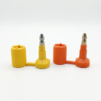 Sceau de conteneur à usage unique avec boulon de scellement en acier pour conteneur