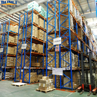Scaffalatura Selettiva per Pallet SunLi SL-PR011 Certificata CE, 5 Ripiani, Robusta, in Acciaio, Regolabile, Prodotta in Cina