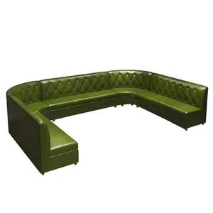 Ghế Thẻ Sáng Tạo Thiết Kế Quầy Bar Ghế Sofa Hình Chữ U Nhà Hàng, Bàn Trà, Bàn Và Ghế Kết Hợp