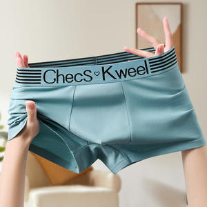 आधुनिक पुरुषों के लिए फैशनेबल पुरुषों के अंडरवियर आकस्मिक सरल अंडरवियर - Product Image 6