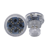 AC24V 45mm topi datar LED tema taman Funfair titik lampu 1-16 berjalan E14 pra-program IP65 pencahayaan
