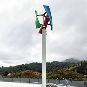 Éoliennes à axe vertical de 1 kW à haute efficacité montées sur le toit pour la maison - Product Image 2