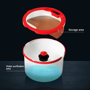 360 Magic Spin Pole Vadrouilles Nettoyage du sol Mains Libres Lavage Autonettoyant 360 Spin Mop Seau Humide Et Sec - Product Image 1