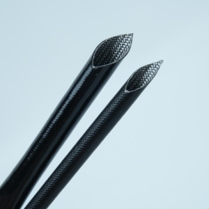 Gaine en fibre de verre résistante aux hautes températures, gaine isolante en fibre de verre, tube en fibre ignifuge et retardateur de flamme - Product Image 2