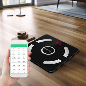 <span class=keywords><strong>Yowu</strong></span> TS-B8023 moins cher ABS + verre trempé durable LCD rétro-éclairage balances de salle de bain - Product Image 4