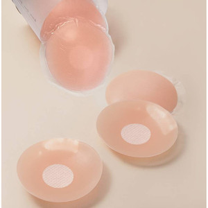 Copricapezzoli invisibili monouso in silicone impermeabile e antiscivolo BEIDAWINEVER con copertura non trasparente, modello 8 - Product Image 2