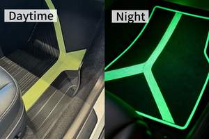 Tapis de sol de voiture pour Tesla Model Y 2024, vente chaude, échantillon disponible, OEM/ODM disponible, latex inodore, 10 mm d'épaisseur, 3 pièces, ensemble complet - Product Image 6