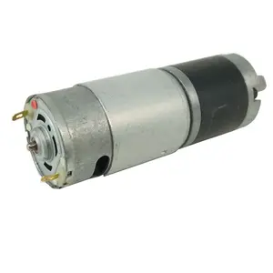 36Mm डीसी मोटर 12V 24V 400 Rpm उच्च टोक़ डीसी मोटर डीसी ग्रहों गियर मोटर