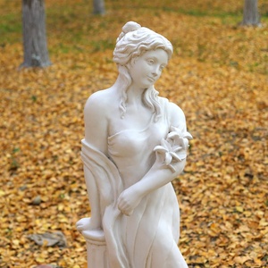 Statua della Nymfa Greca della Mitologia, Scultura a Grandezza Naturale del Corpo Femminile - Product Image 3