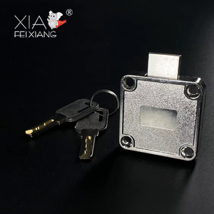 K138 Hiện Đại Kẽm Hợp Kim Chrome Mạ Nhiệm Vụ Nặng Nề An Ninh Chống Ăn Mòn Bàn Ngăn Kéo Khóa Cho Phòng Ngủ Đồ Nội Thất Nhà Bếp Hai Phím - Product Image 5