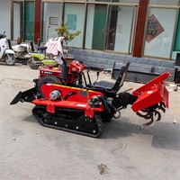 Cultivador mini tractor sobre orugas oruga cultivador rotativo precio mini cultivador rotativo precio de venta