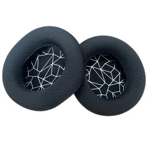 แผ่นรองหูเบาะหนัง PU เมมโมรี่โฟม D3283สำหรับ <span class=keywords><strong>arctis</strong></span> 3/5/7/<span class=keywords><strong>9</strong></span>/1 Pro ชุดหูฟังสำหรับเล่นเกม - Product Image 2