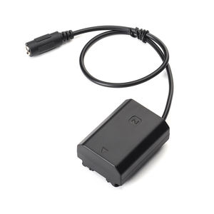 Kit de cable recto con conector hembra de CC y batería ficticia de batería, kit de cable recto para <span class=keywords><strong>SONY</strong></span> A9/A9R 7RM3, A7m3 A7r3 Alpha <span class=keywords><strong>9</strong></span> 9S 9R, 2 unidades - Product Image 6