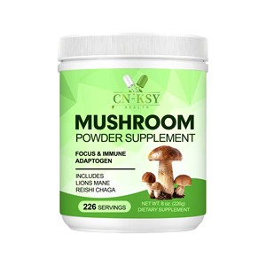 Complément Alimentaire en Poudre de Champignons Personnalisable OEM avec Extrait de Corps Fruité de Crinière de <span class=keywords><strong>Lion</strong></span> pour Soutenir la Santé Immunitaire - Product Image 1