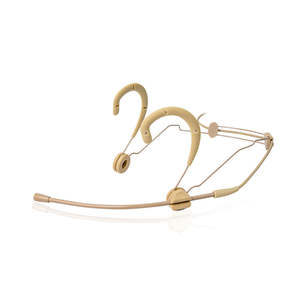 Micro-casque omnidirectionnel Tan BETA53 avec connecteur TA4F, micro-casque Shure pour émetteurs <span class=keywords><strong>sans</strong></span> <span class=keywords><strong>fil</strong></span> - Product Image 1