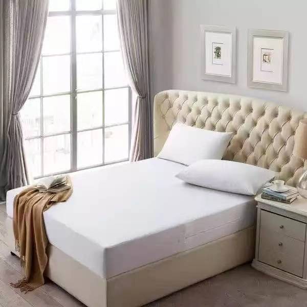 Amazon hot sell Polyester mattress encasement cover zipper waterproof mattress protector