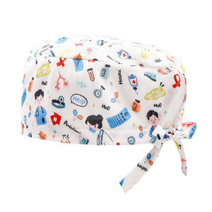 Gorro médico para hombre, gorros de enfermería para mujer, gorro de médico de pelo corto, gorros de trabajo transpirables para enfermeras de <span class=keywords><strong>farmacia</strong></span> - Product Image 6