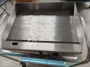 Équipement de restauration commerciale, barbecue, <span class=keywords><strong>grill</strong></span> de contact, plaque chauffante électrique en acier inoxydable pour cuisine - Product Image 4