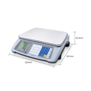 Báscula Multivalor Mettler Toledo Original y Nueva, Báscula con Código de Barras de 15 kg, Báscula Electrónica con Código de Barras de 15 kg/30 kg, Báscula Digital - Product Image 4