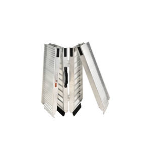 Rampa de aluminio portátil al por mayor de fábrica <span class=keywords><strong>para</strong></span> deshabilitar la rampa plegable de carga de silla de ruedas con asa - Product Image 3