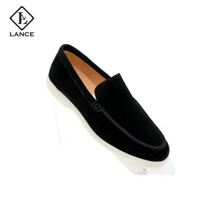 High quality men's single monk strap slip on loafers cow leather Oxford classic shoes men office wedding dress shoes for men