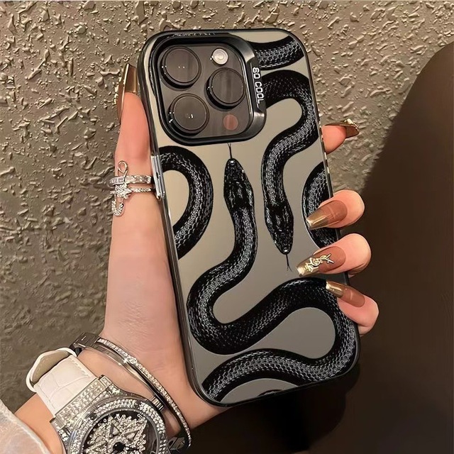 Wholesale Cool Style Boa Python IMD Waterproof Phone case Suitable for iPhone 17 16 15 14 13 12 11 Pro MaxBoa Python IMDa Series
