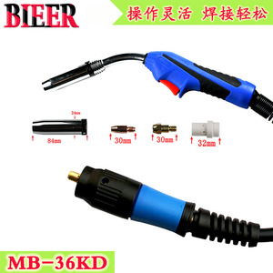 Bieer MIG MAG Welding Torch 8mm Inlet Diameter European Style Interface For CO2 Shielded Welding Machine Accessories - Product Image 4