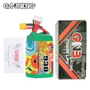 4s 930mah 14.8v 120c Xt30 Rc Lipo baterai Fpv Drone udara Model Quadcopter helikopter gaya bebas Rc mobil Gaoneng Gnb