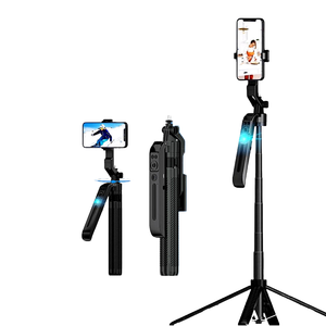 Palo de Selfie Plegable de Aleación de Aluminio C12 con Seguimiento Facial Inalámbrico Compatible con WIFI, Control Remoto Portátil para Teléfono - Product Image 1