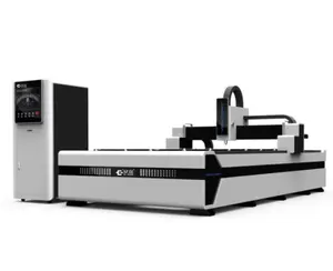 Ejon máquina de corte, alta velocidade cnc 0.4-7mm folha de aço inoxidável máquina de corte de fibra de metal para sinalização de corte de carta